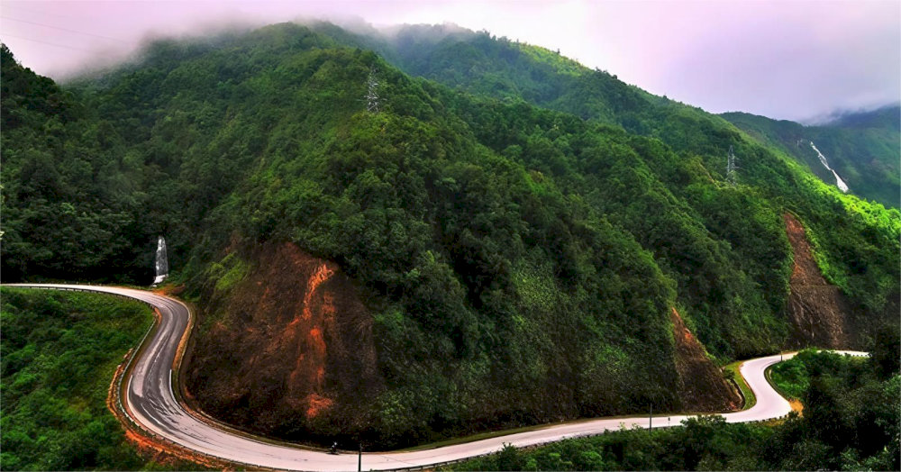 From the sky-high views of O Quy Ho Pass, trace your way down to where Silver Waterfall cuts through forest